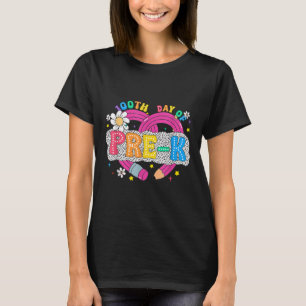 Camiseta 100 Días De Lápiz De Maestros Prek 100 Días Más In