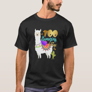 Camiseta 100 Días De Llamadas Llaman 100 Día Del Chica Esco