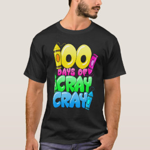 Camiseta 100 Días De Locos 100º Día de Colegio Profesor