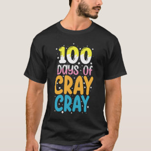 Camiseta 100 Días De Locos 100th Día de la Escuela Maestro