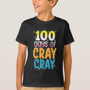 Camiseta 100 Días De Locos 100th Día de la Escuela Maestro
