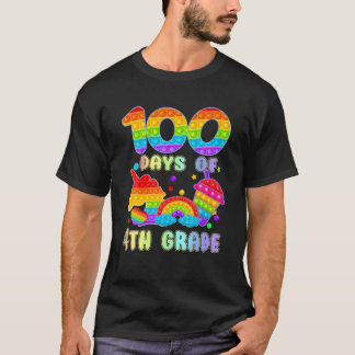 Camiseta 100 Días De Maestra De Tecnologías De La Informaci