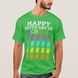 Camiseta 100 Días De Maestría Escolar
