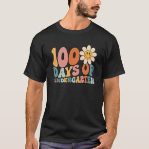 Camiseta 100 Días De Maestro De Kinder Estudiante 100º Día