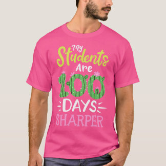 Camiseta 100 días de maestro escolar 4