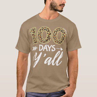 Camiseta 100 días de maestro o estudiante de escuela 100 dí
