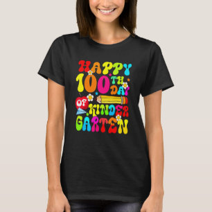 Camiseta 100 días de maestros de jardín de infancia 100 día