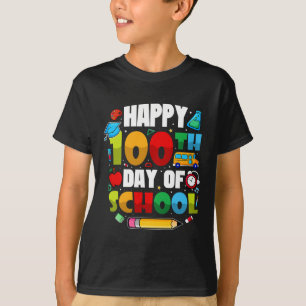 Camiseta 100 Días De Maestros Escolares 2023 Niños Y Chicas