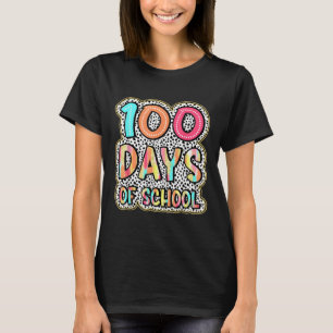 Camiseta 100 Días De Maestros Escolares Niños 100 Días De