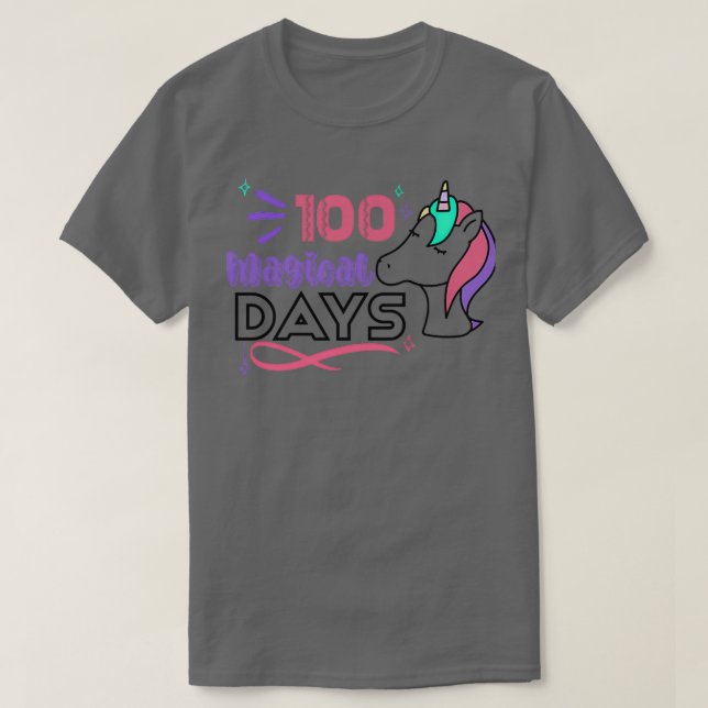Camiseta 100 Días De Magia (Diseño del anverso)