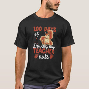 Camiseta 100 Días De Manejar A Mi Maestra Con Divertidas a