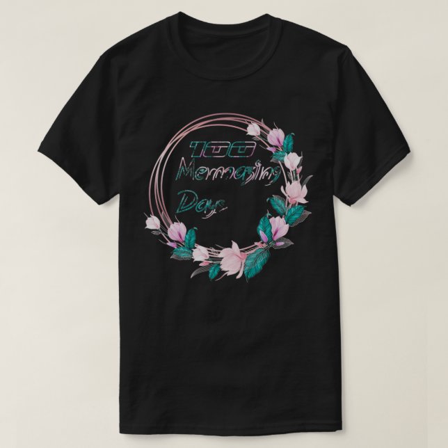 Camiseta 100 Días de merma 1 (Diseño del anverso)