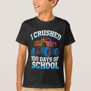 Camiseta 100 Días De Monstruo Escolar