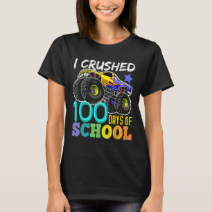 Camiseta 100 Días De Monstruo Escolar 100 Días De Sch