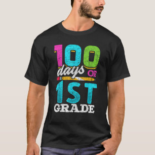 Camiseta 100 días de obsequio a los estudiantes de primer g