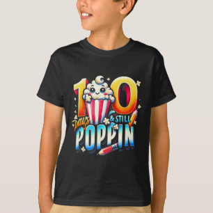 Camiseta 100 Días De Poppin Fun Popcorn Tema De Vuelta A Sc