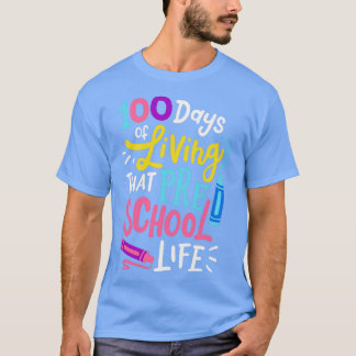 Camiseta 100 días de preescolar
