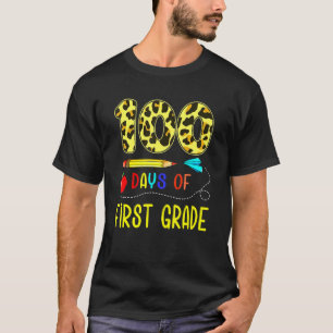 Camiseta 100 días de primer curso de profesor universitario