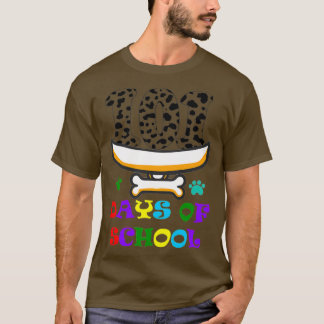 Camiseta 100 Días De Regalo De Fiesta De Celebración Escola