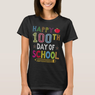 Camiseta 100 Días De Regalo Escolar Para Estudiantes