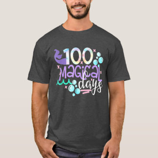 Camiseta 100 días de sirvienta escolar Chicas 100 días de S