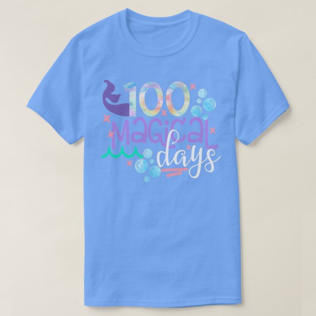 Camiseta 100 días de sirvienta escolar Chicas 100 días de S (Diseño del anverso)