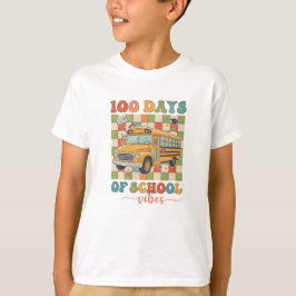 Camiseta 100 Días De Vibraciones Escolares
