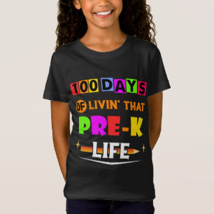 Camiseta 100 días de vida en esa vida antes de la k