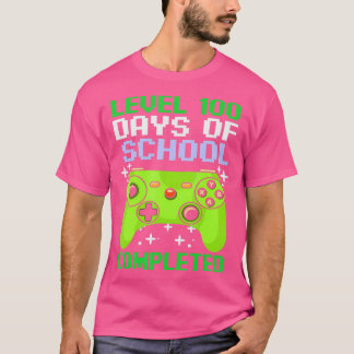 Camiseta 100 días de videojuegos escolares Stu, profesora d
