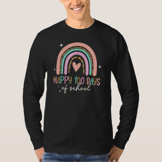 Camiseta 100 días del maestro de escuela 100 días más intel