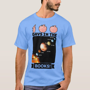 Camiseta 100 días en los libros 8