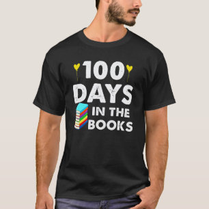 Camiseta 100 Días en los Libros Lectura del Día 100 de la E
