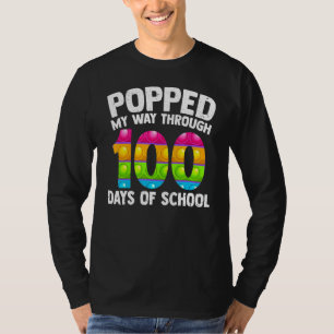 Camiseta 100 Días Escolares Acordados A Lo Largo De 100 Día
