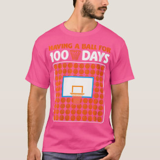 Camiseta 100 Días Escolares De Baloncesto 100 Días Smar