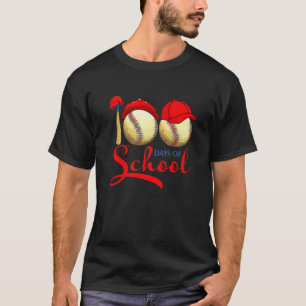 Camiseta 100 Días Escolares De Niños Chicas Maestros De Béi