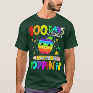 Camiseta 100 Días Escolares Y Aún Así La Poppina