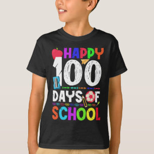 Camiseta 100 días felices de clases - 100° día de clases