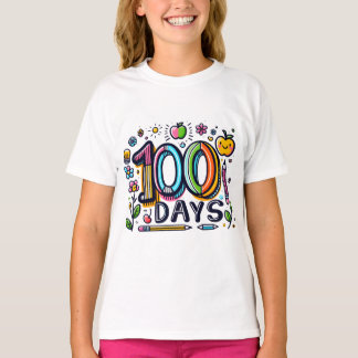 Camiseta 100 días felices de clases - 100° día de clases