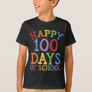 Camiseta 100 días felices de clases 100 días de clases