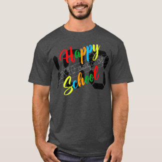 Camiseta 100 días felices de clases para estudiantes de doc