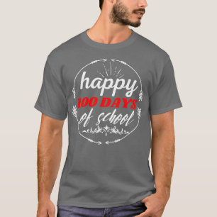 Camiseta 100 Días Felices De La Escuela 81
