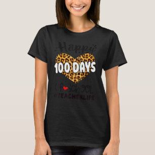 Camiseta 100 días felices de la vida de un profesor univers