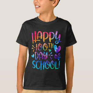 Camiseta 100 días felices del Día del Arco Escolar 100 días