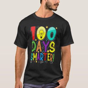 Camiseta 100 días feliz día del profesor universitario