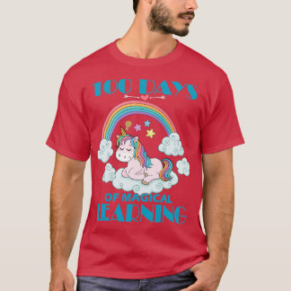 Camiseta 100 días mágicos de Chicas de unicornio 1