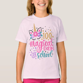 Camiseta 100 días mágicos de la escuela T-Shirt