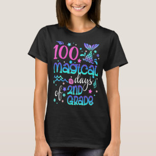Camiseta 100 Días Mágicos De Niños Chicas De 2º Grado De Si
