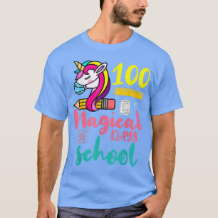Camiseta 100 días mágicos de profesor universitario