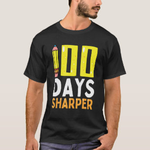 Camiseta 100 Días Más Agudo 100º Día de Escuela Profesor Ni