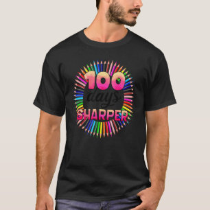 Camiseta 100 Días Más Agudos 100º Día de Escuela Maestros